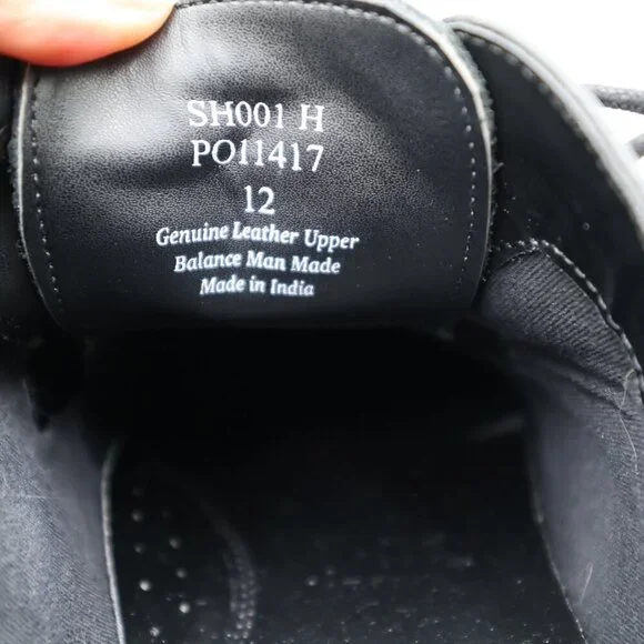 The Black Tux Black Patent Leather Shoes Men's Size 12 SH001 H - Picture 10 of 10